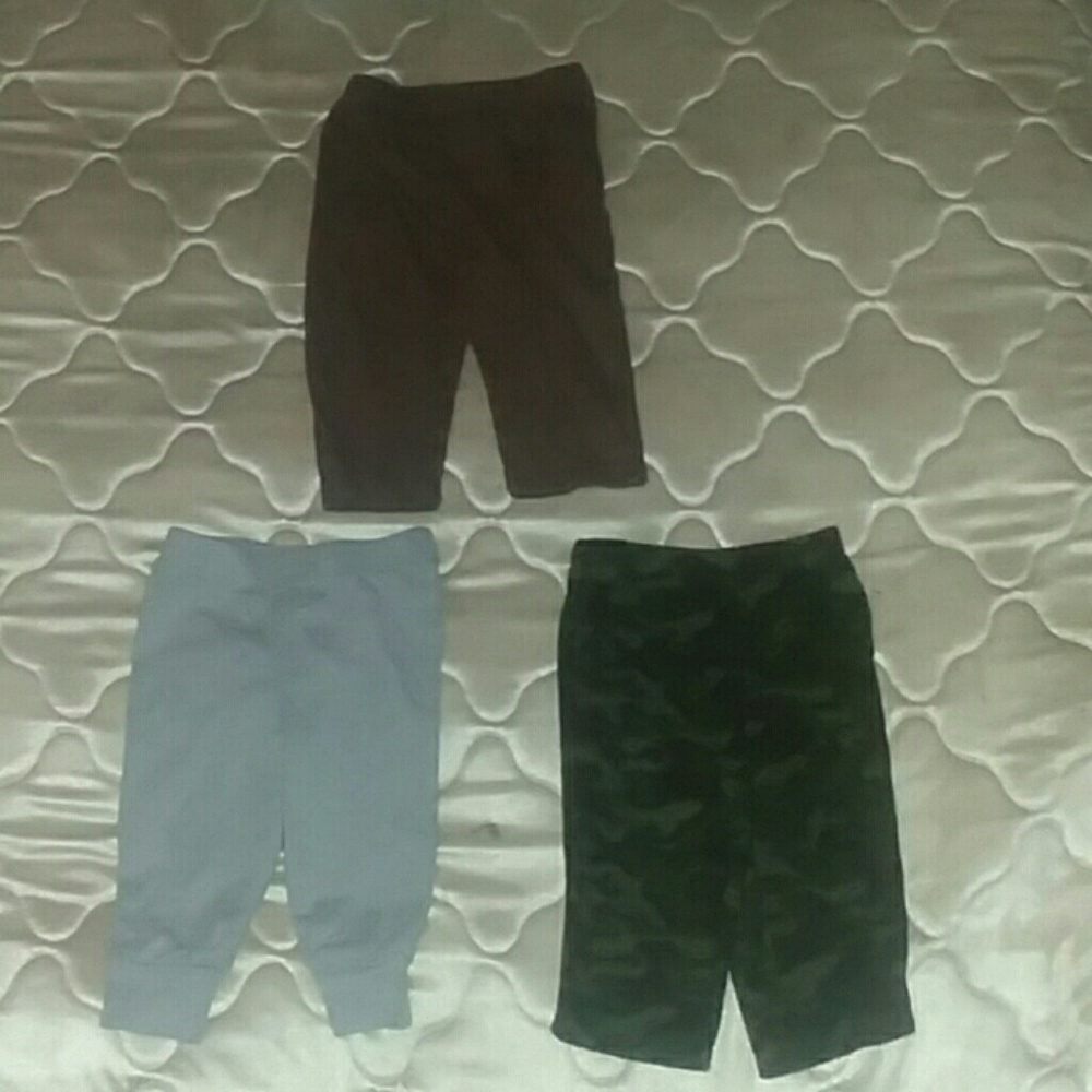 3 pairs of infant pants